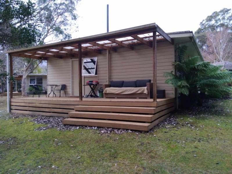 Russell Falls Holiday Cottages National Park Exterior foto